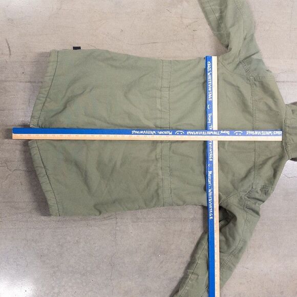 Patagonia Insulated Lined Prairie Dawn Parka Coat Jacket Women's Green Size M - Picture 12 of 13